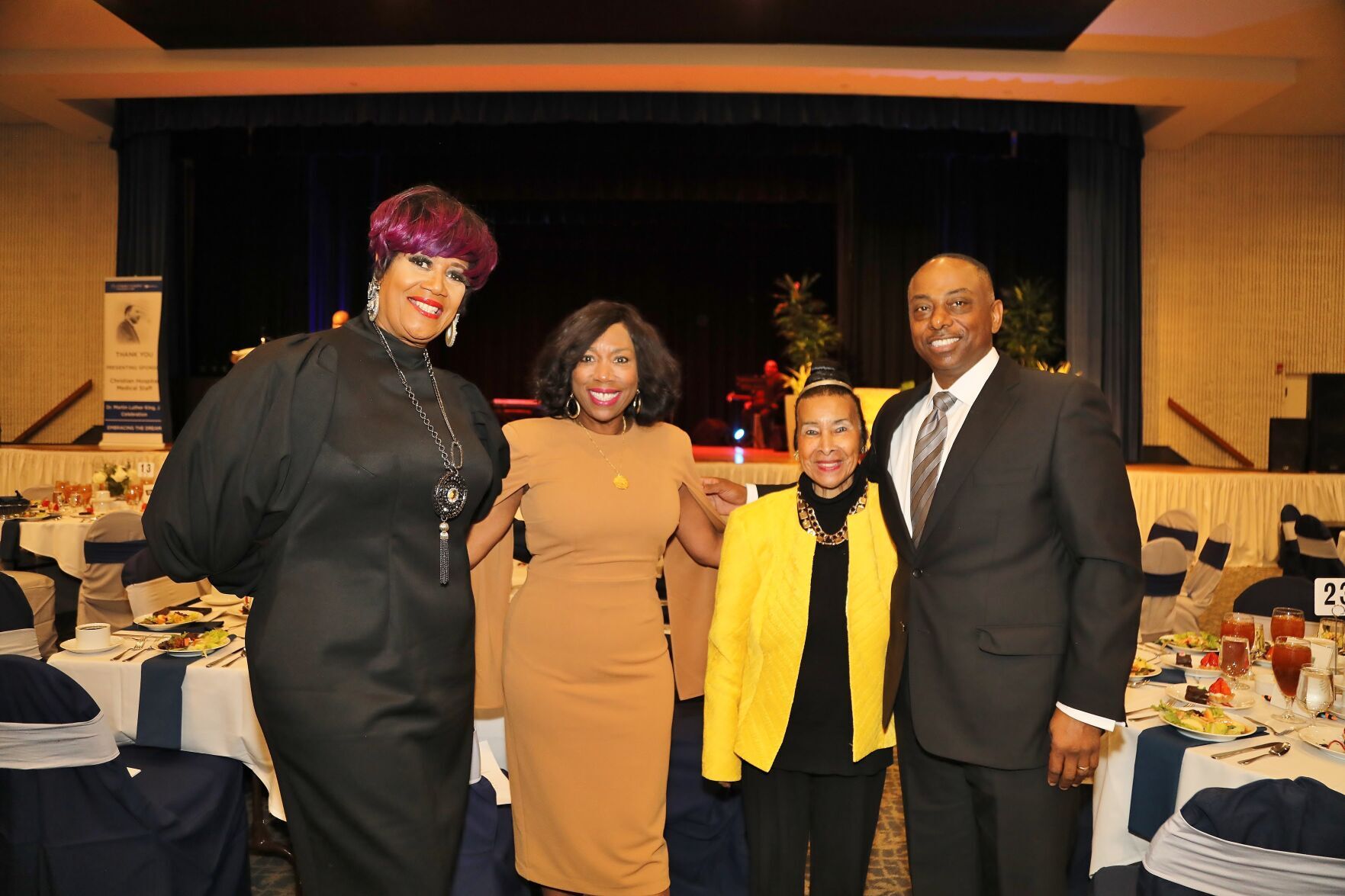 Denise Thimes, Necole Cheung, Xernona Clayton, Rick Stevens